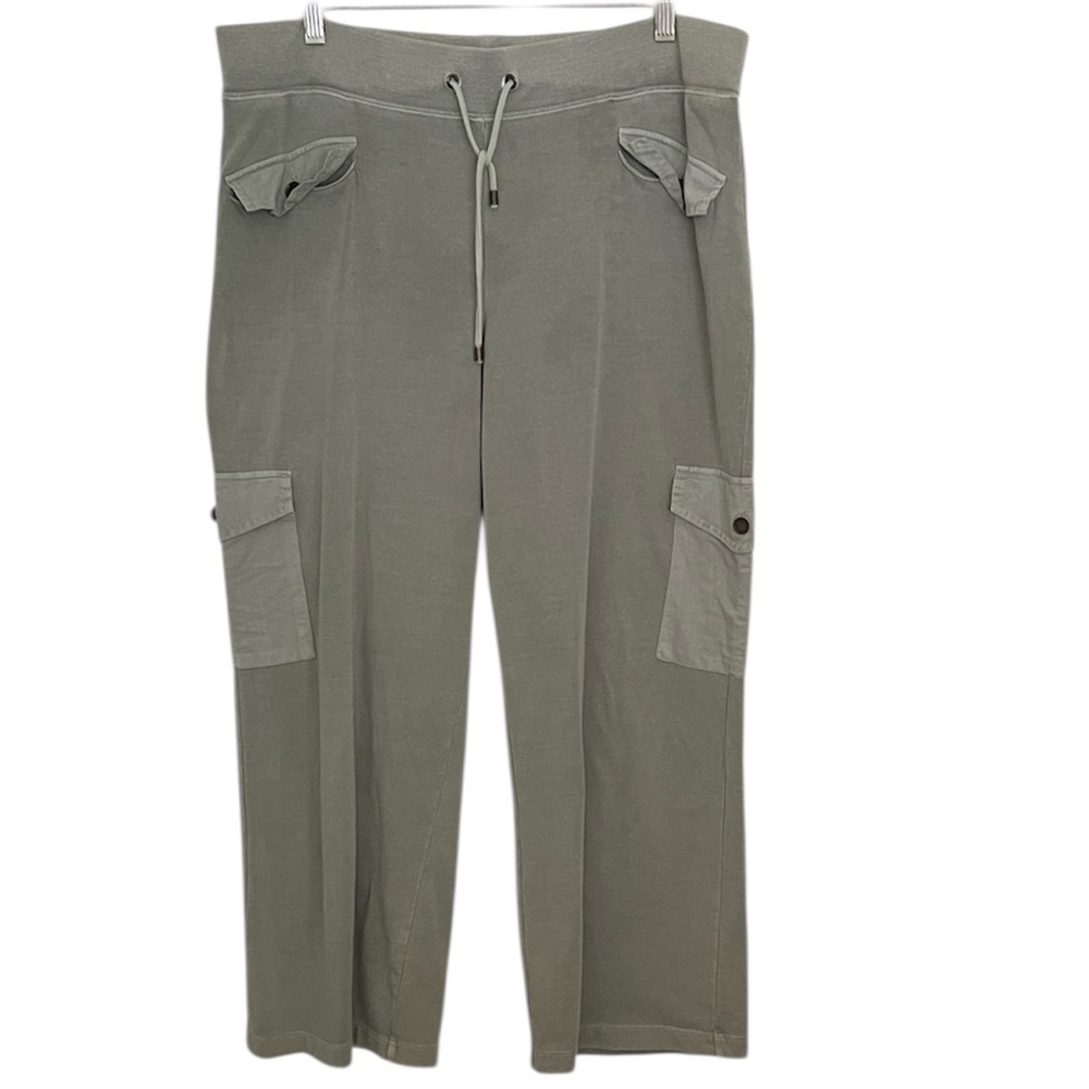 Talbots Drawstring Cropped Cargo Pants
